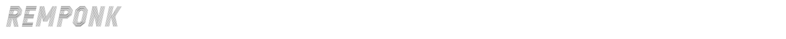 Remponk font preview